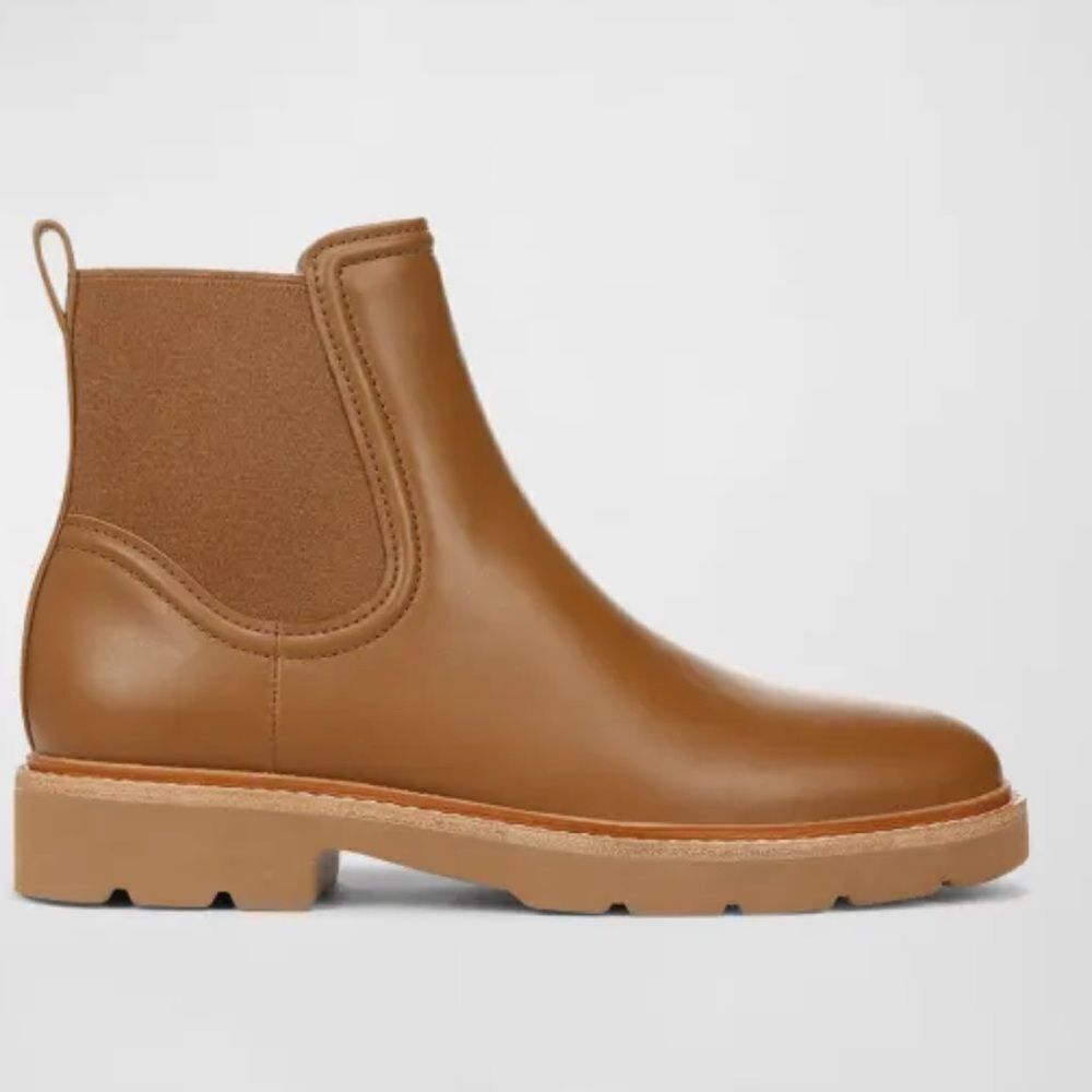Vince Rue Leather Chelsea AnkleโBoots